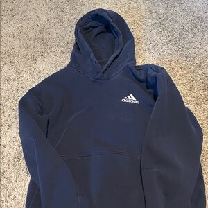 Adidas Dark Blue Pullover Hoodie